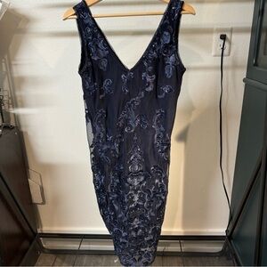 Blue Marina Bodycon Dress